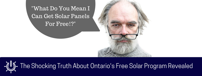 Free Solar Panels Ontario – The Shocking Truth